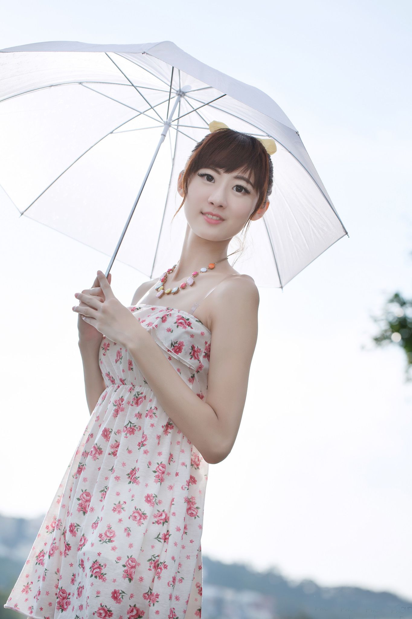 台湾模特Queena/林茉晶《公园外拍》写真集