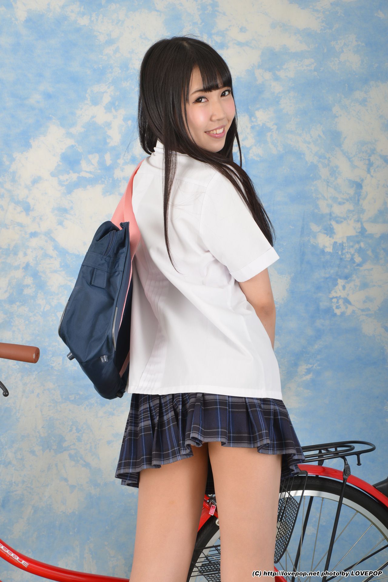 Riko Hinata ひなたりこ 单车少女 Set01 [LovePop] 写真集